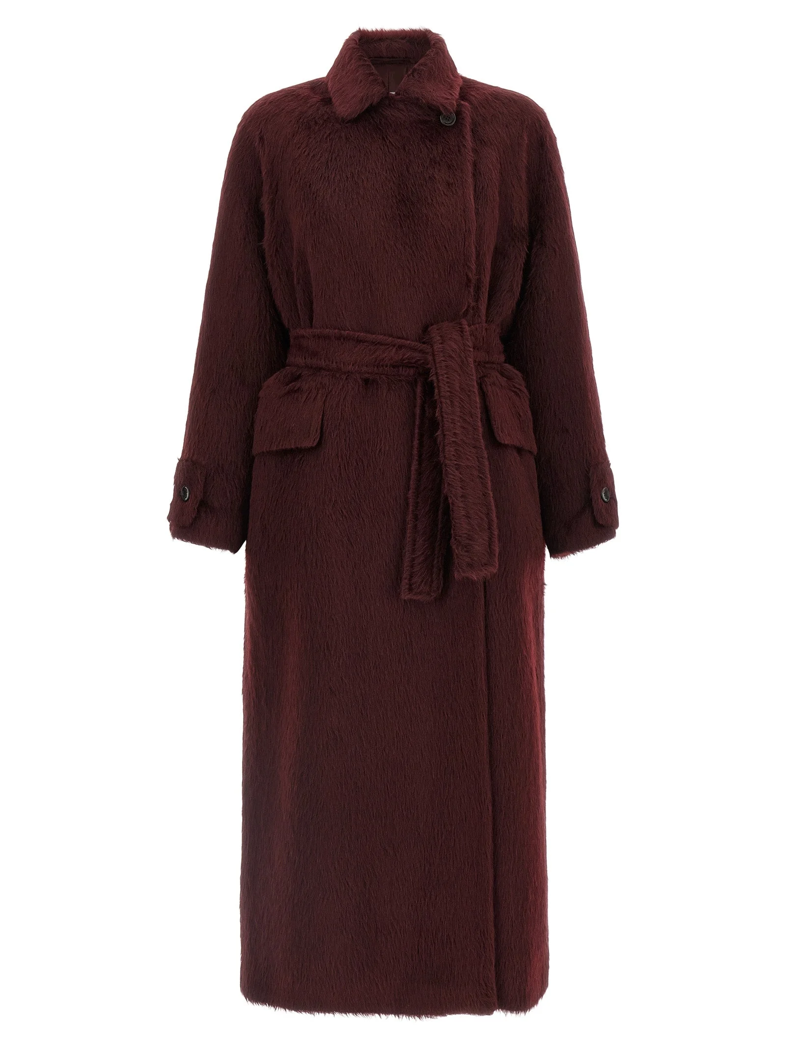 Albata1234 Coats And Trench Coats Bordeaux - 1