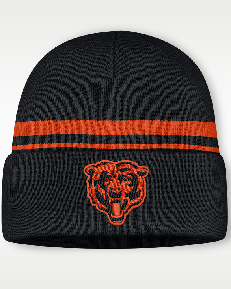 Chicago Bears Primetime Utility Men's Nike NFL Cuffed Beanie 1