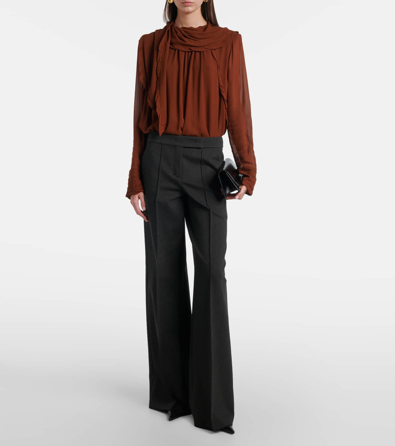 DOROTHEE SCHUMACHER Sheer Twist georgette blouse outlook