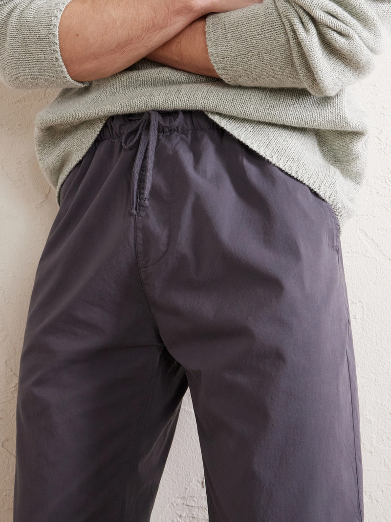 Joggy Straight-Leg Cotton Trousers 5