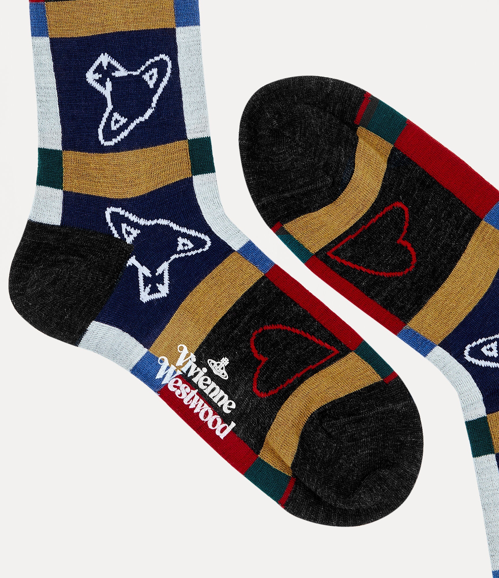 HEARTS AND ORBS SOCKS - 3