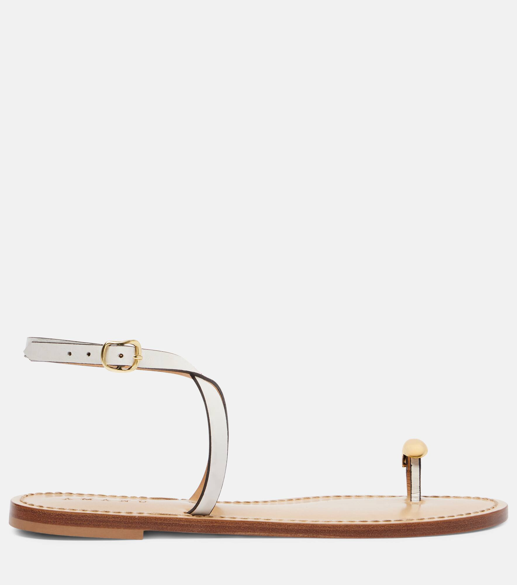 Kigali embellished leather sandals - 4