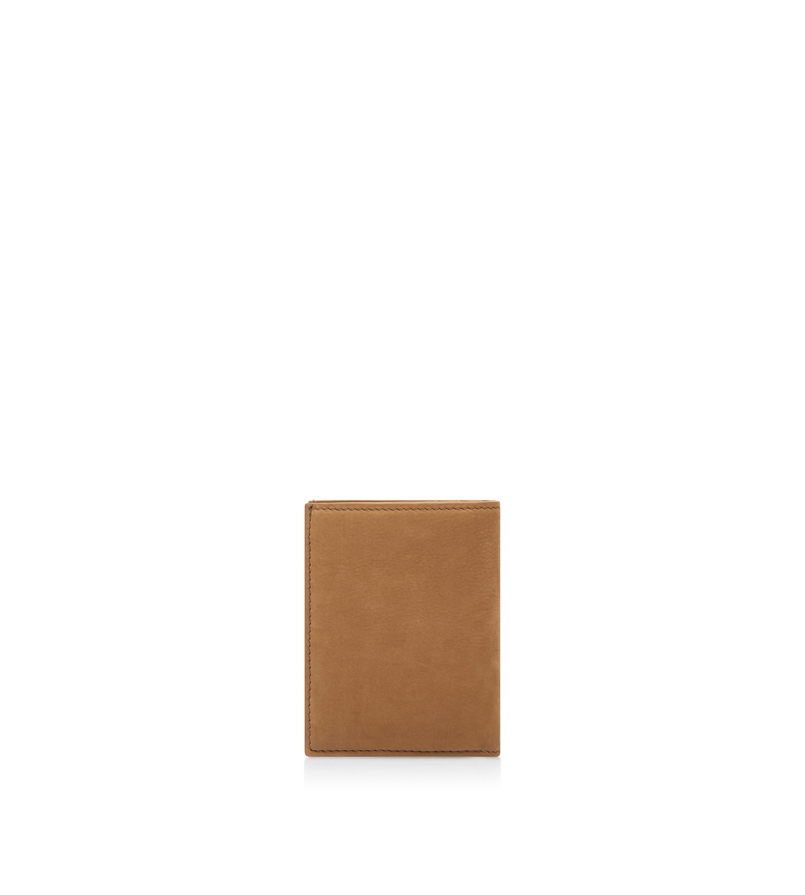 NUBUCK T LINE FOLDING CARDHOLDER - 2