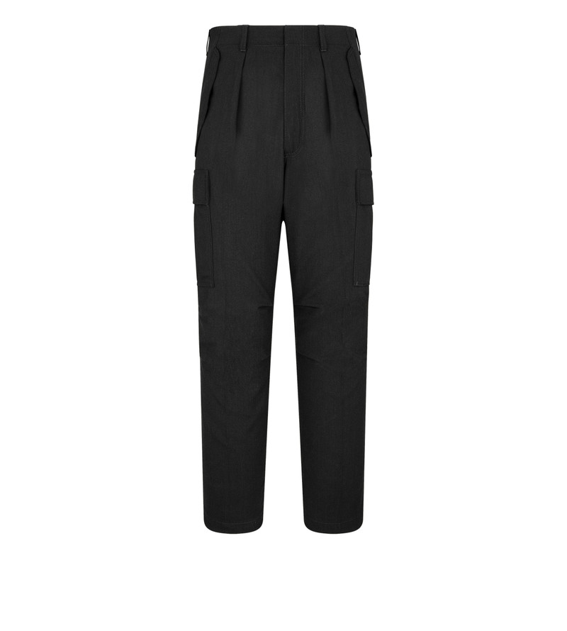 WOOL CASHMERE SILK REPS CARGO PANT 1