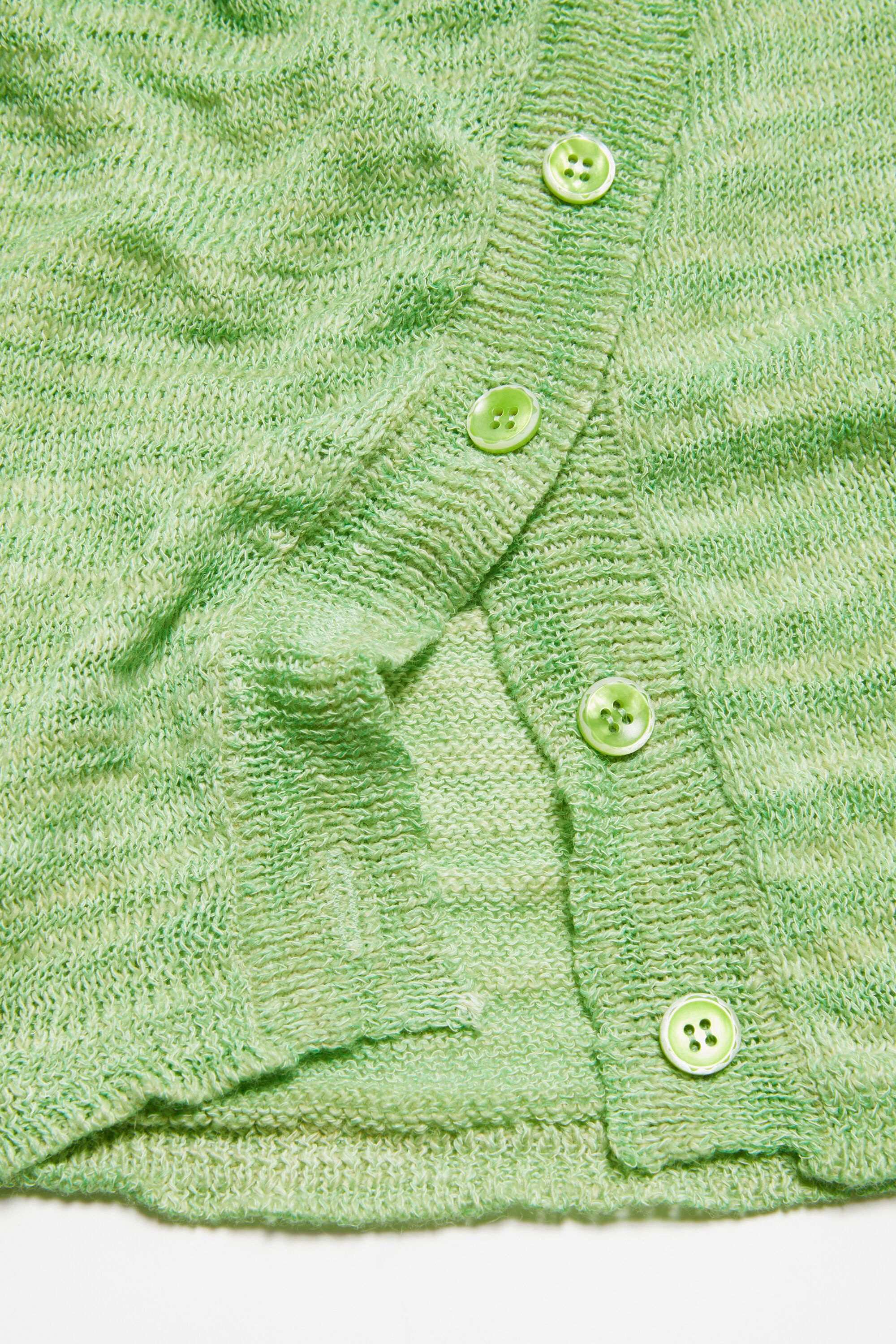 Knit mini skirt - Bright Green - 6