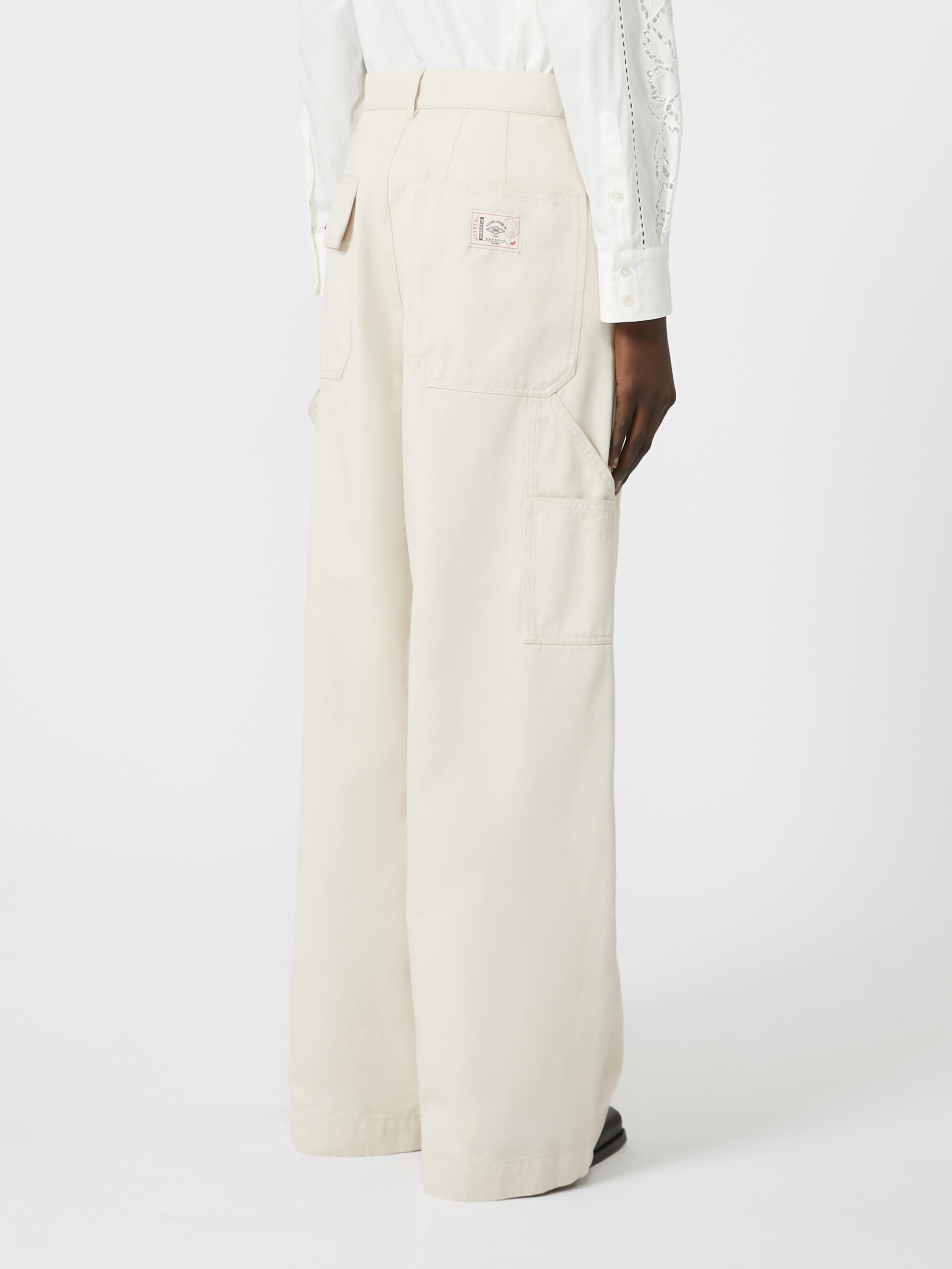 CARONTE Cotton drill workwear trousers - 4