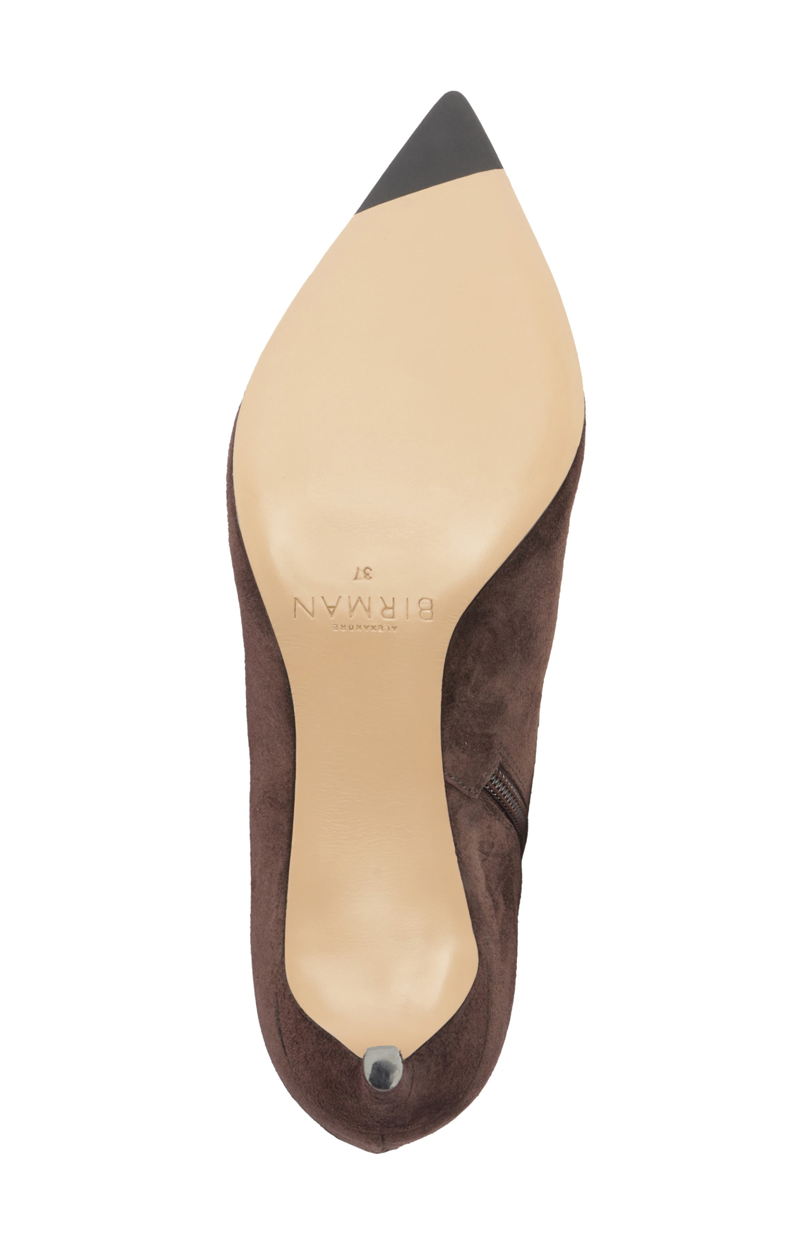 Alexandre Birman Malva Pointed Toe Knee High Boot in Dark Brown at Nordstrom - 6