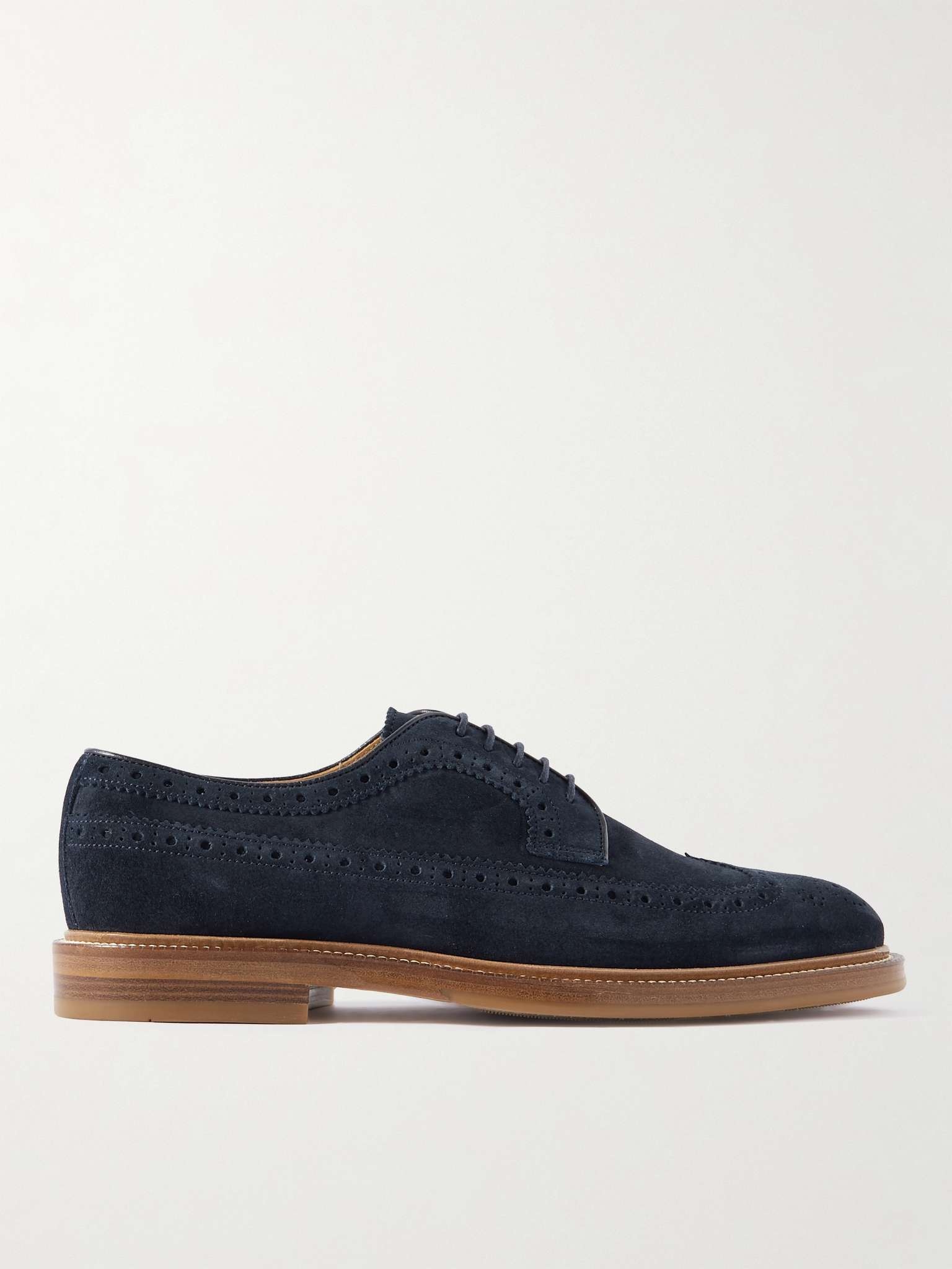 Duilio Imperiale Suede Derby Shoes - 1