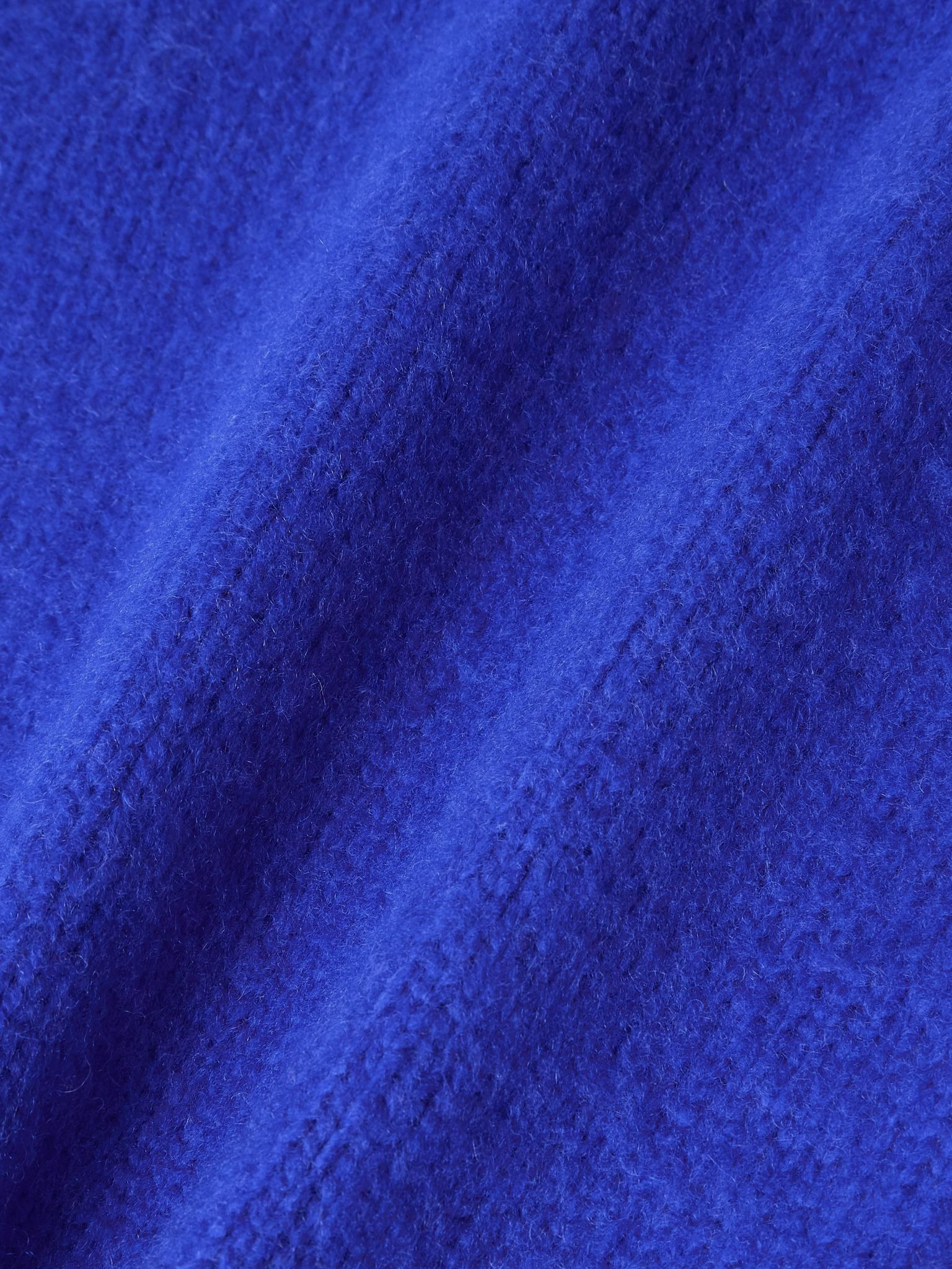 Brushed-Cashmere Sweater Blue - 5