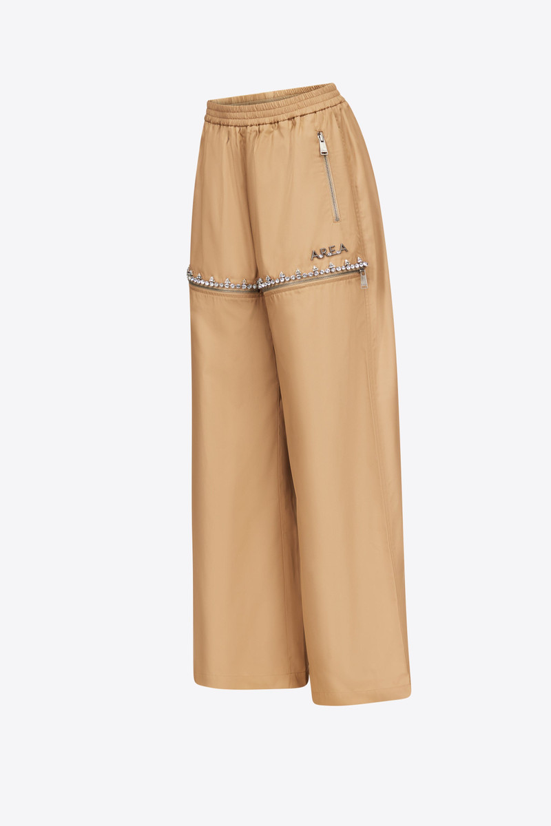 AREA CRYSTAL SLIT TRACK PANT outlook