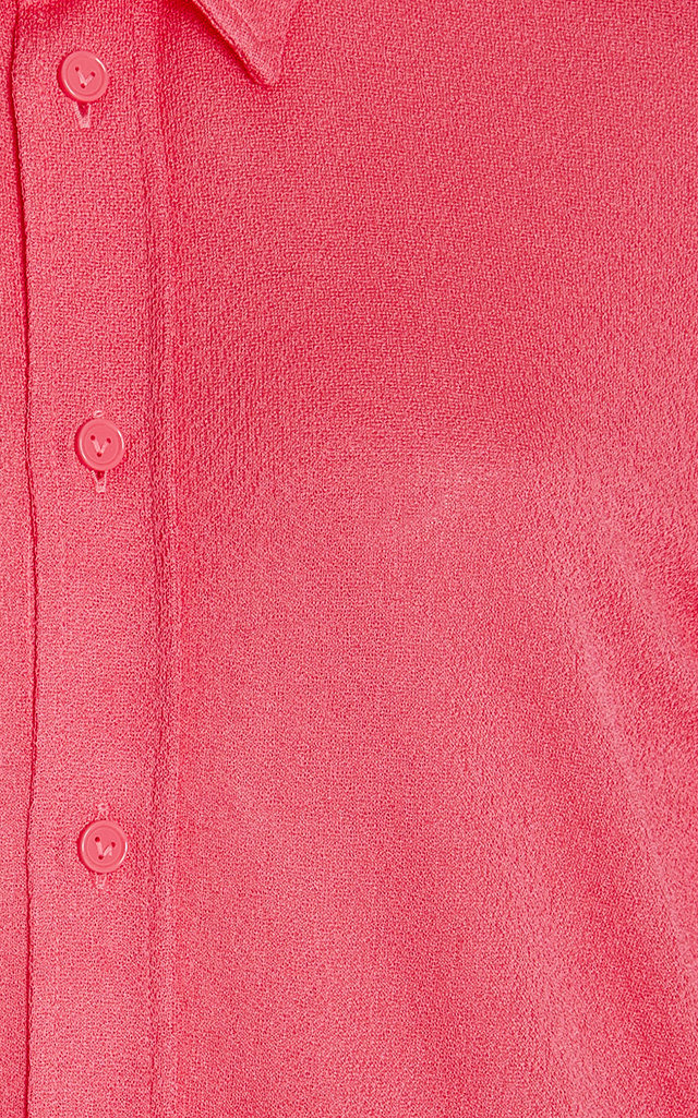 Collared Jersey Sable Shirt pink - 5