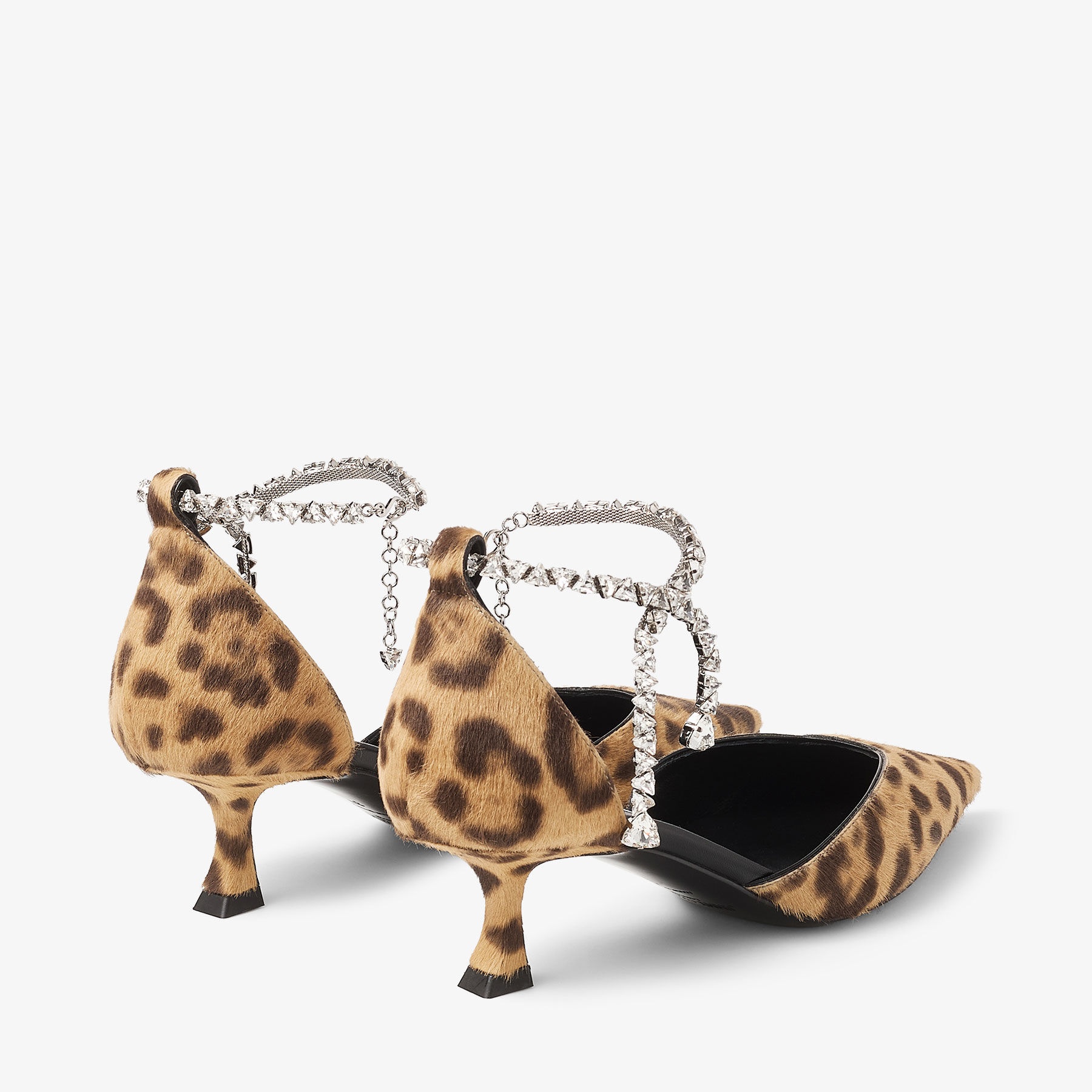 Stevie 50
Natural Leopard Print Pony Pumps - 6
