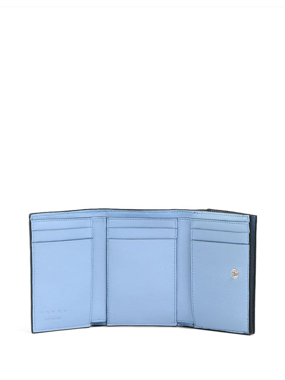logo-embossed leather wallet - 3