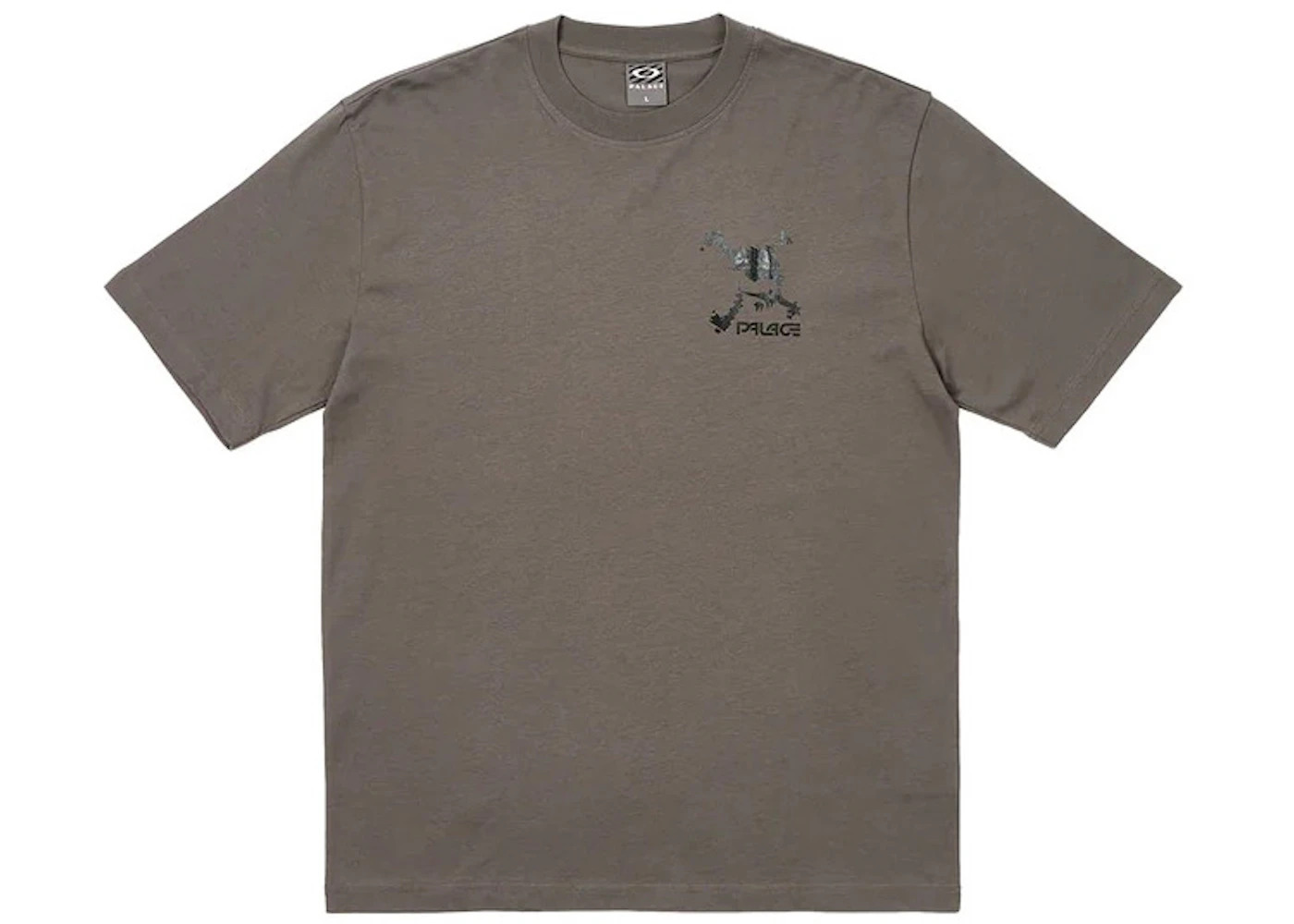 Palace x Oakley T-Shirt Grey - 2