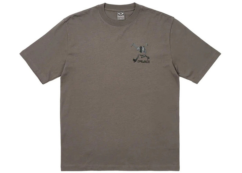 PALACE Palace x Oakley T-Shirt Grey outlook