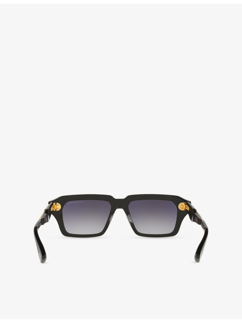 D4000471 Detron Square-Frame Acetate Sunglasses 3