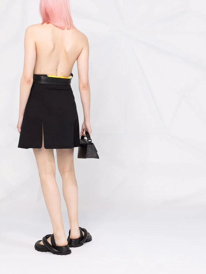 front slits high waist skirt 6