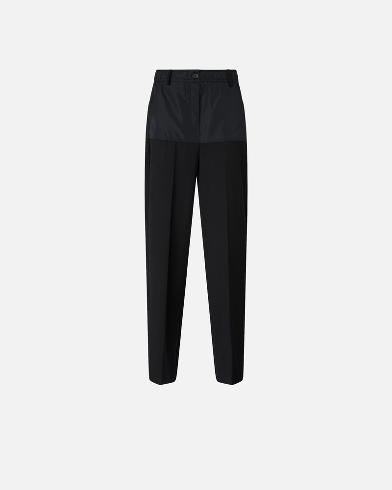 DUAL-FABRIC SKINNY TROUSERS 1