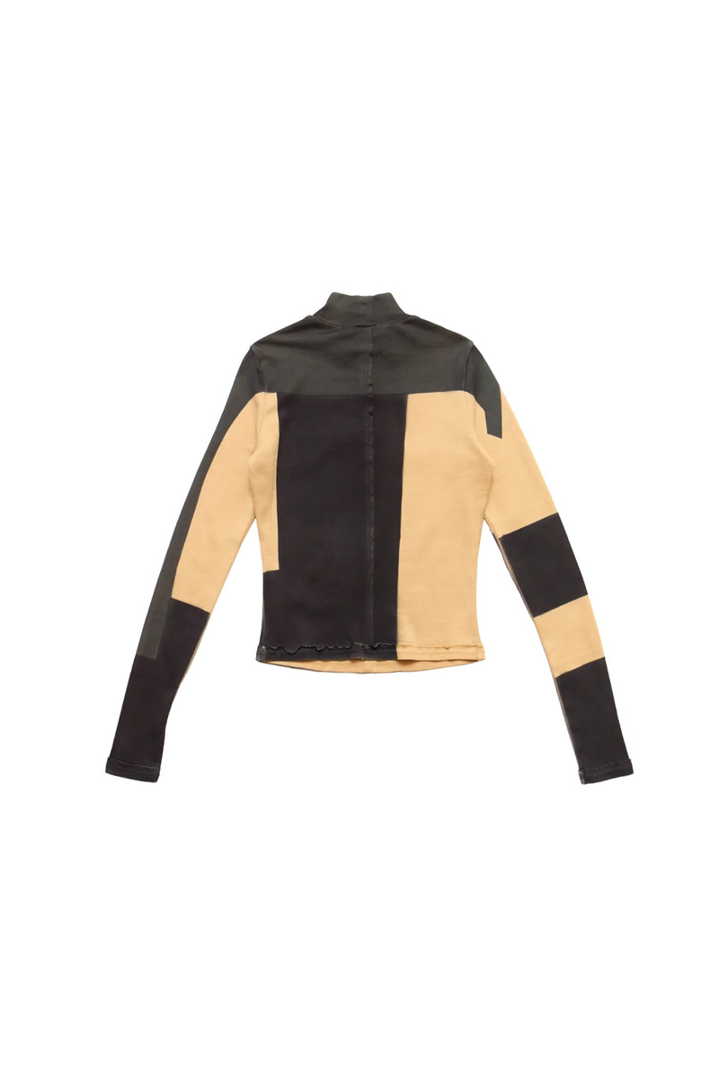 ECKHAUS LATTA Eckhaus Latta Redacted Lapped Baby Turtleneck outlook