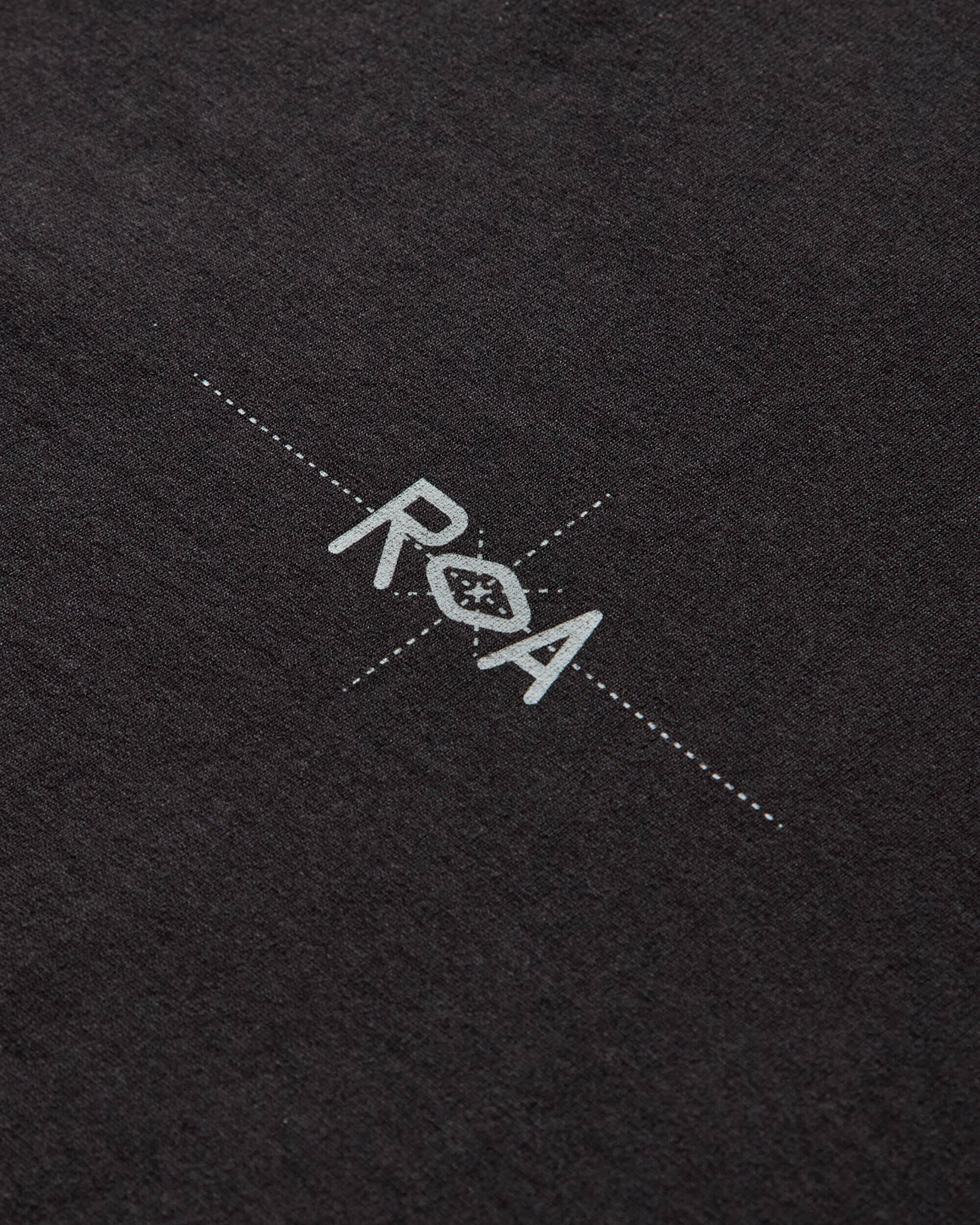 Men's Info Stitch Organic T-Shirt Black - 4