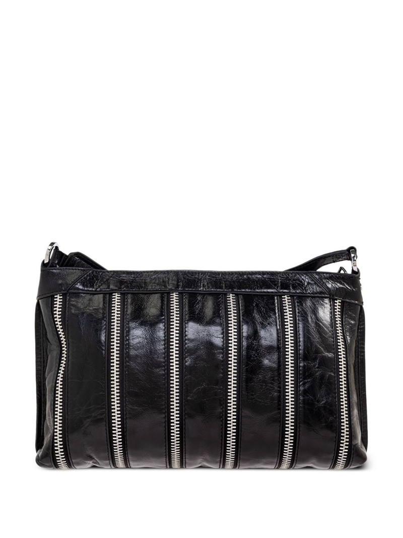 Sunny Moody multiple-zip leather shoulder bag 3