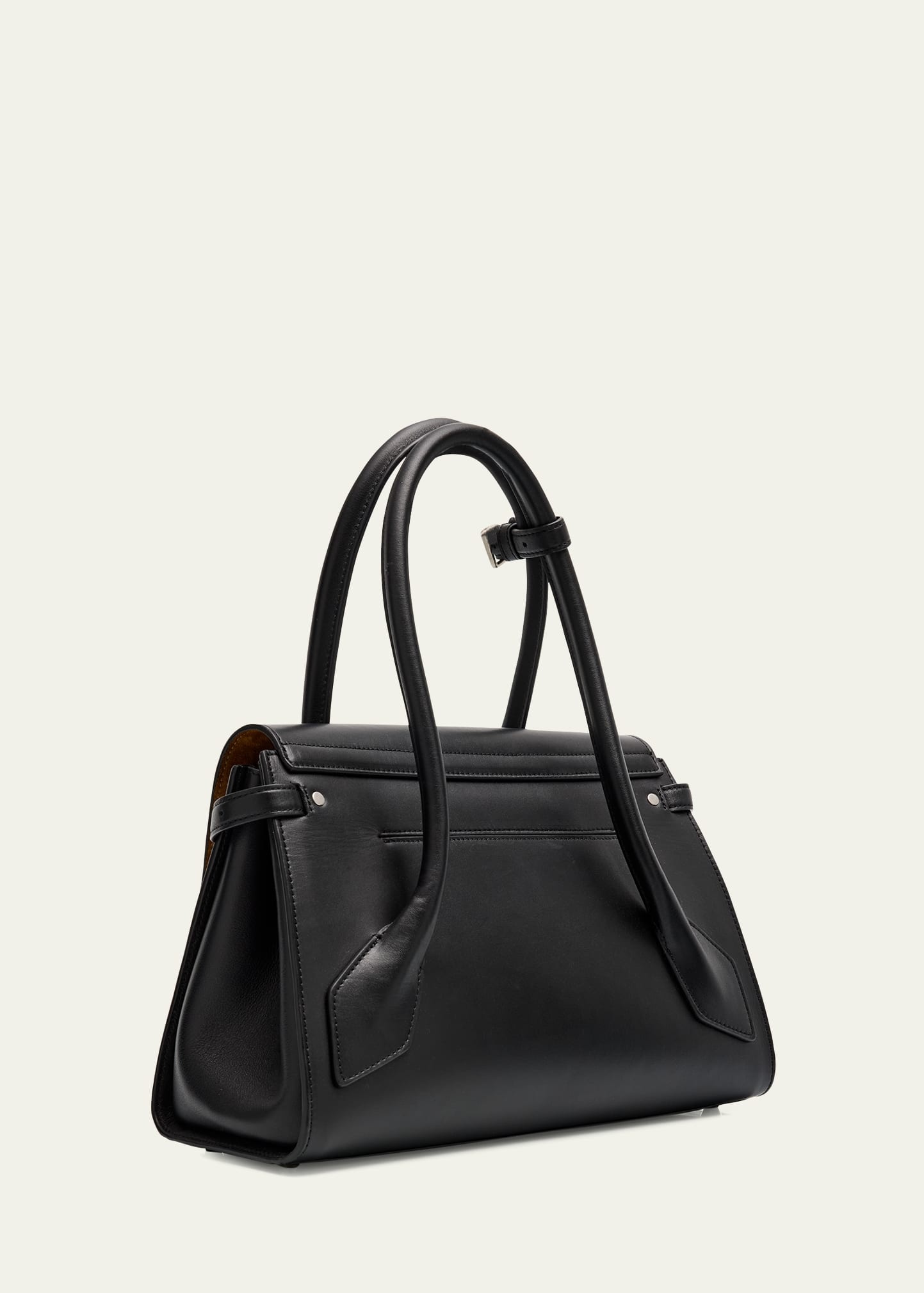 Tate Small Calfskin Top-Handle Bag - 3