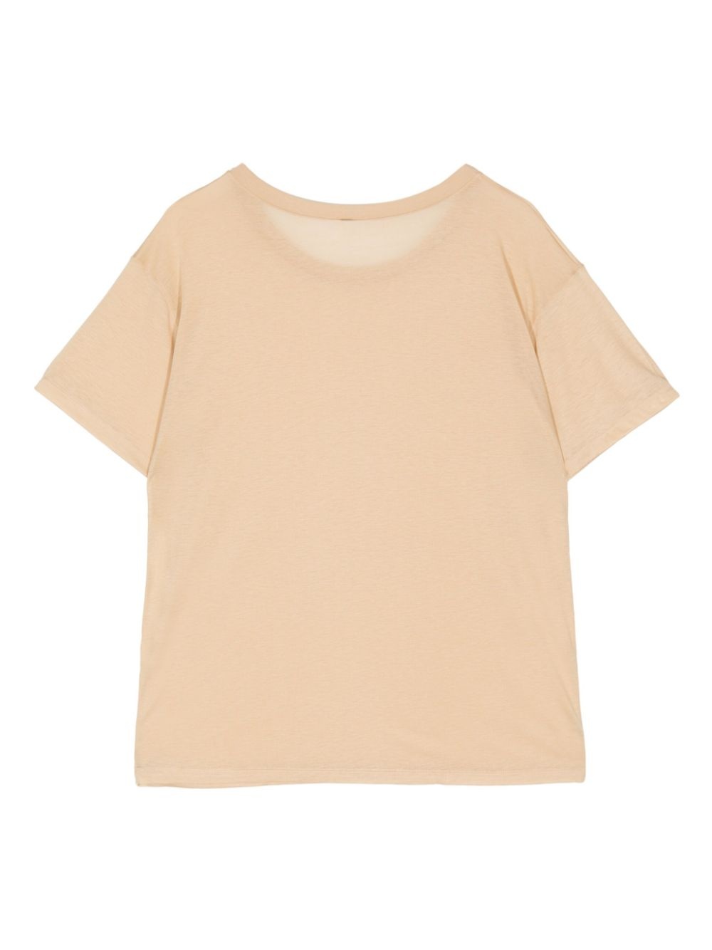 round-neck jersey t-shirt - 2