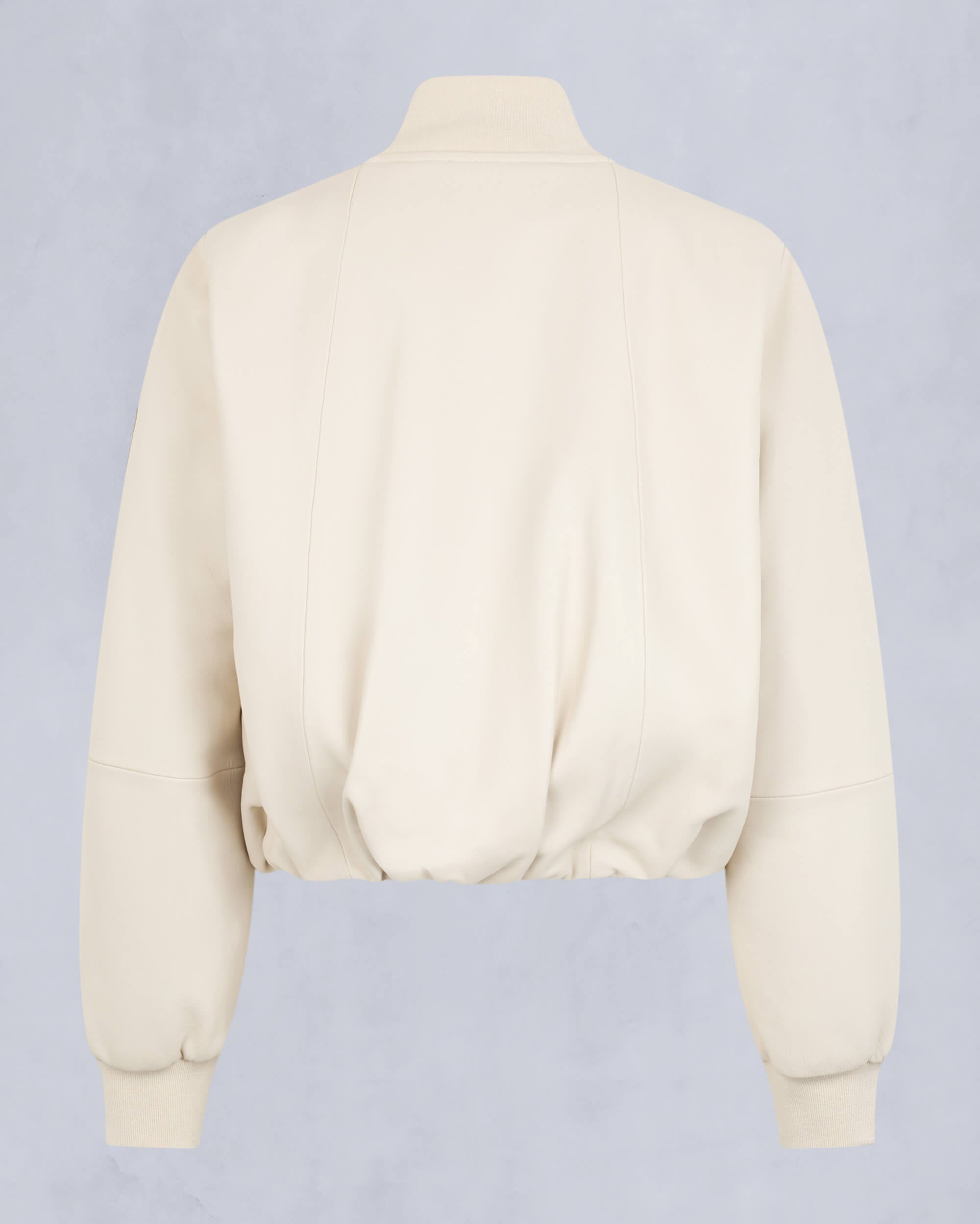 CARDIN LEATHER BOMBER JACKET - 6