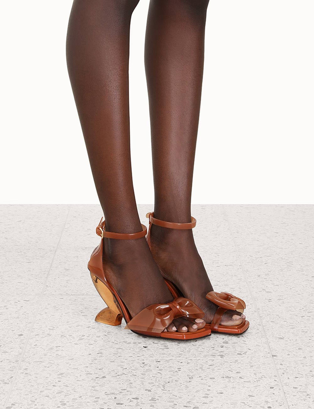 JELLY BOW WEDGE 85 - 3