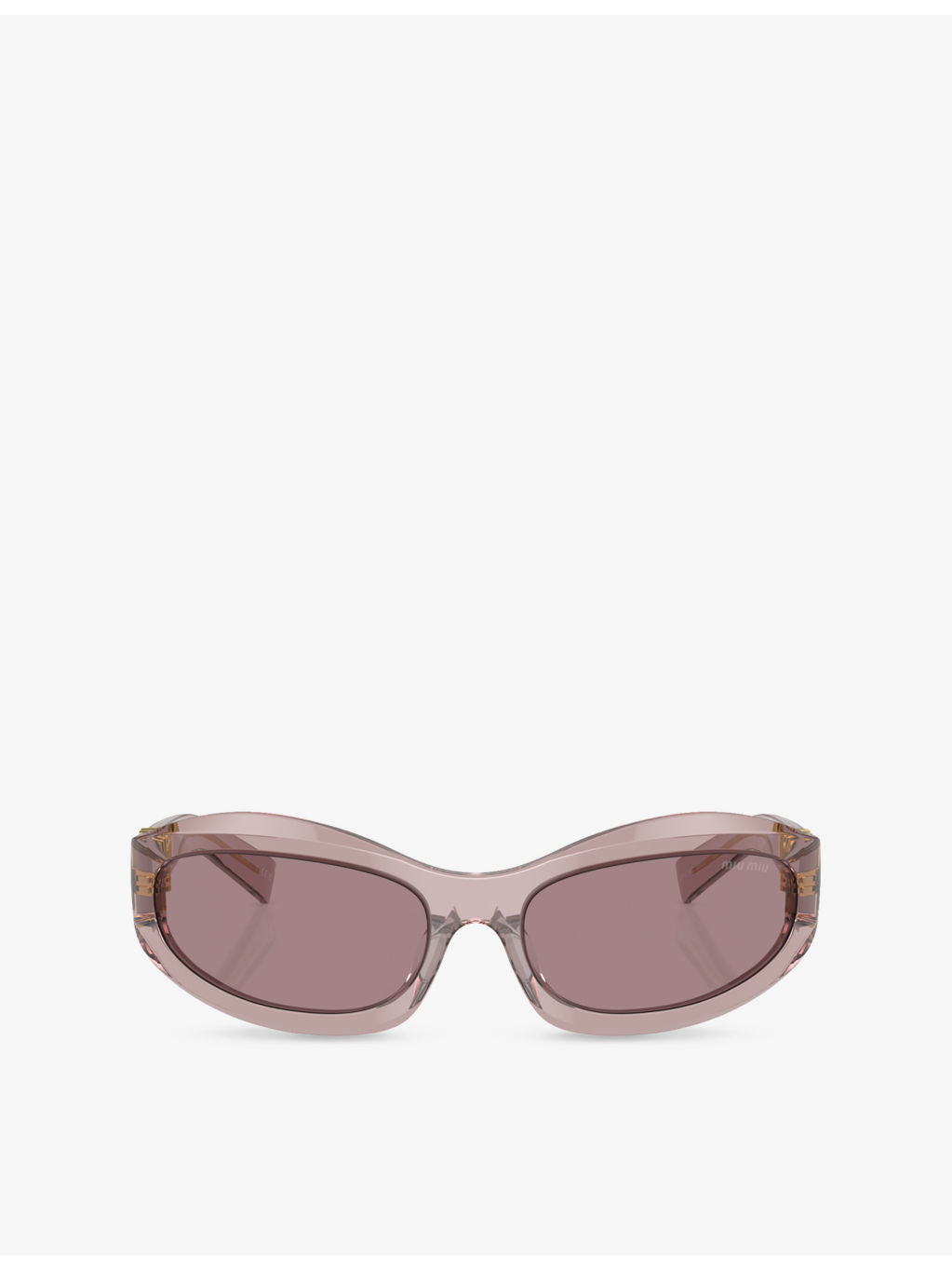 MU 14ZS irregular-frame acetate sunglasses - 1