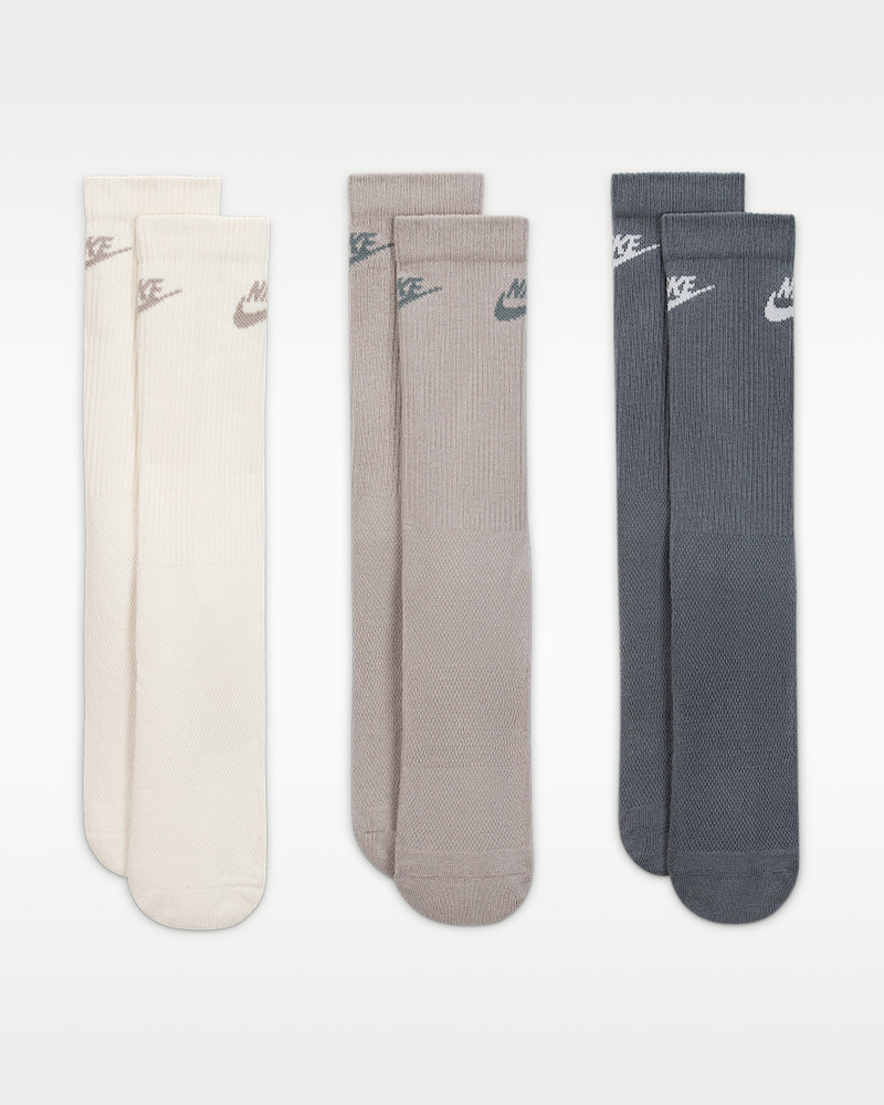 Nike Nike Everyday Elevated Crew Socks (3 Pairs) outlook