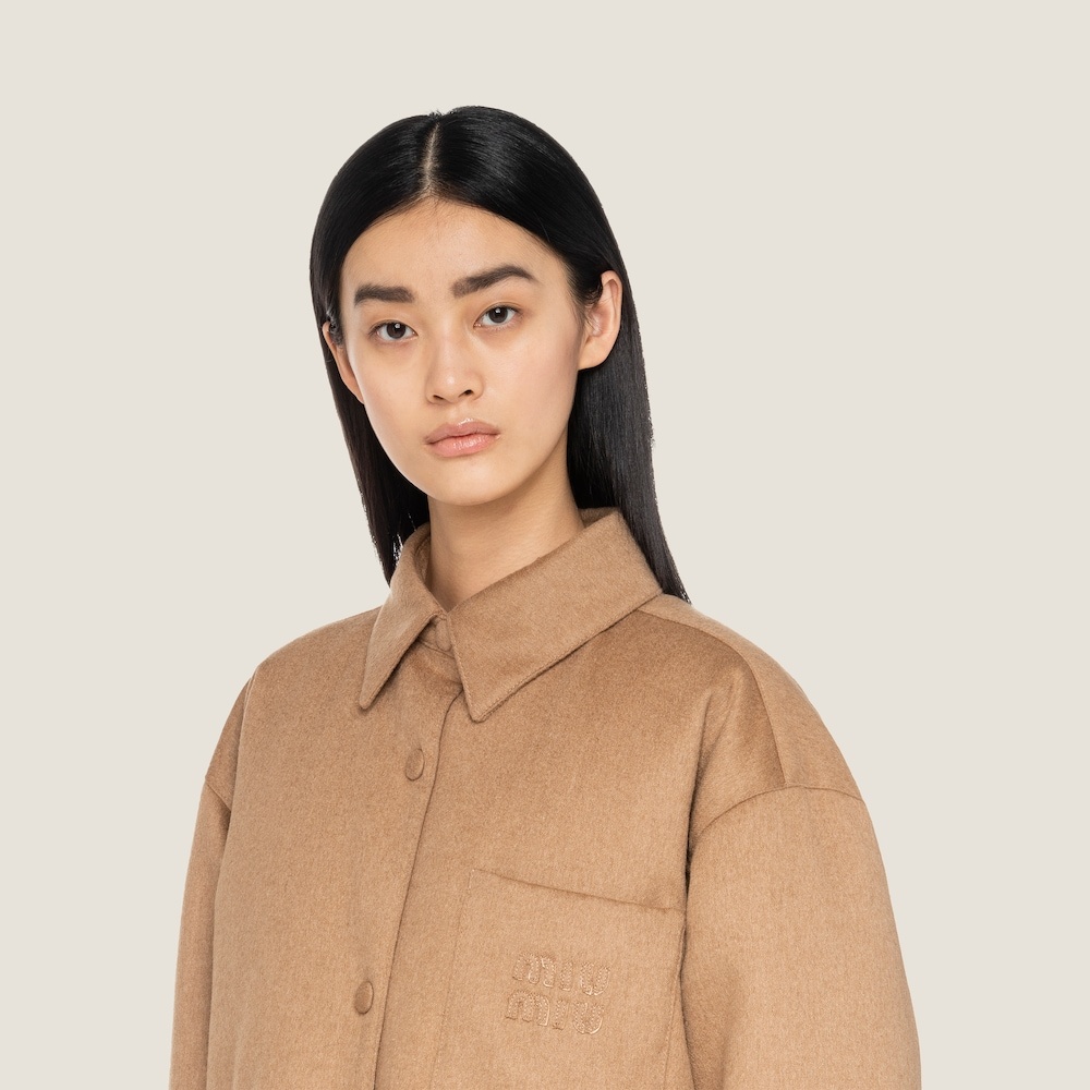 Camelhair down jacket - 4