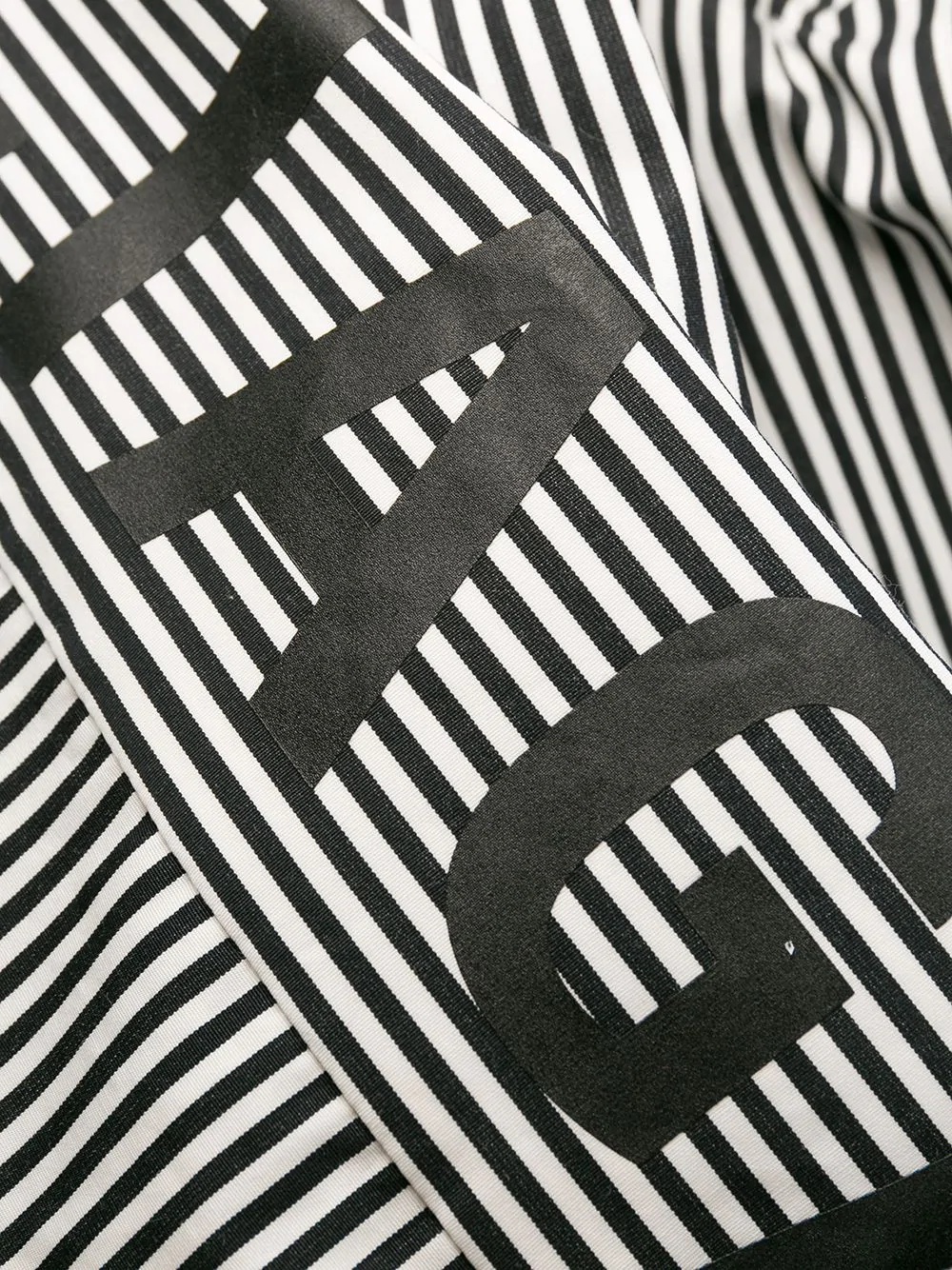 striped logo shirt - 7