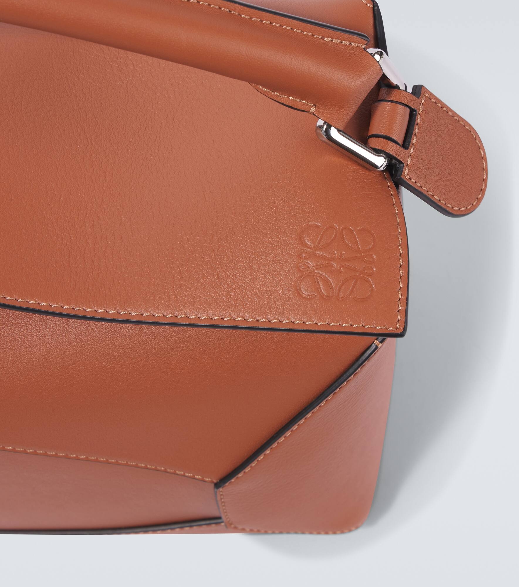 Puzzle Small leather shoulder bag - 6