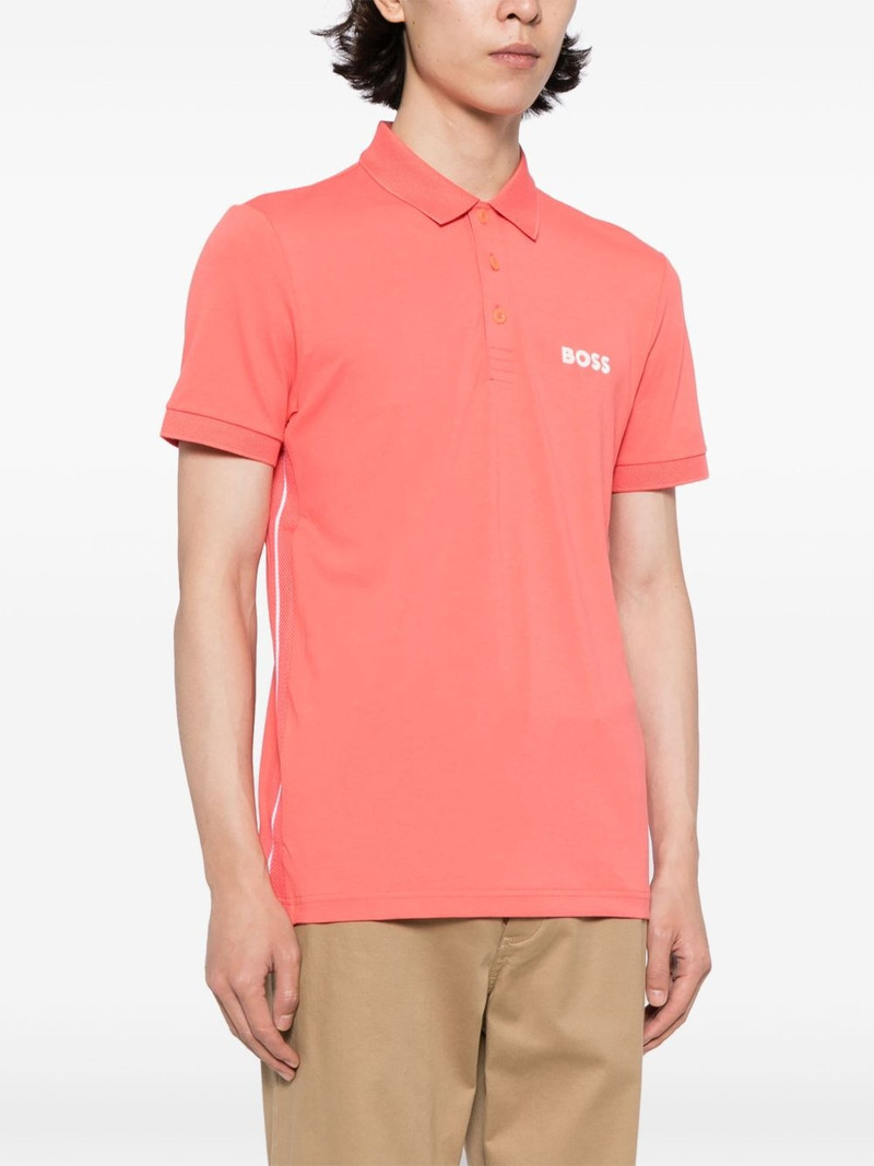 logo-appliqué short-sleeve polo shirt 3