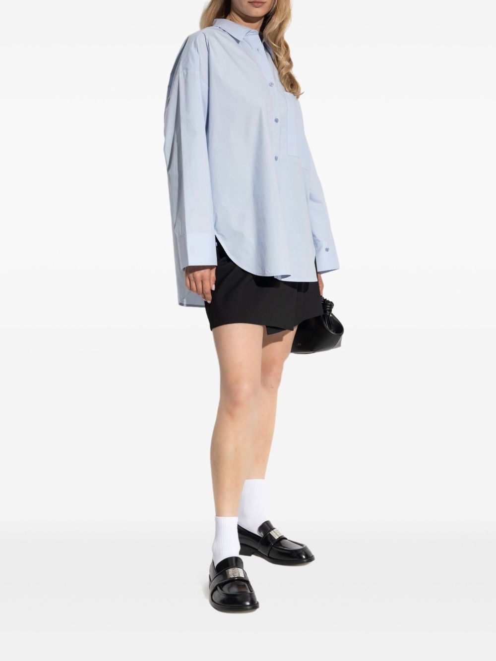 Esma asymmetric buttoned miniskirt - 2
