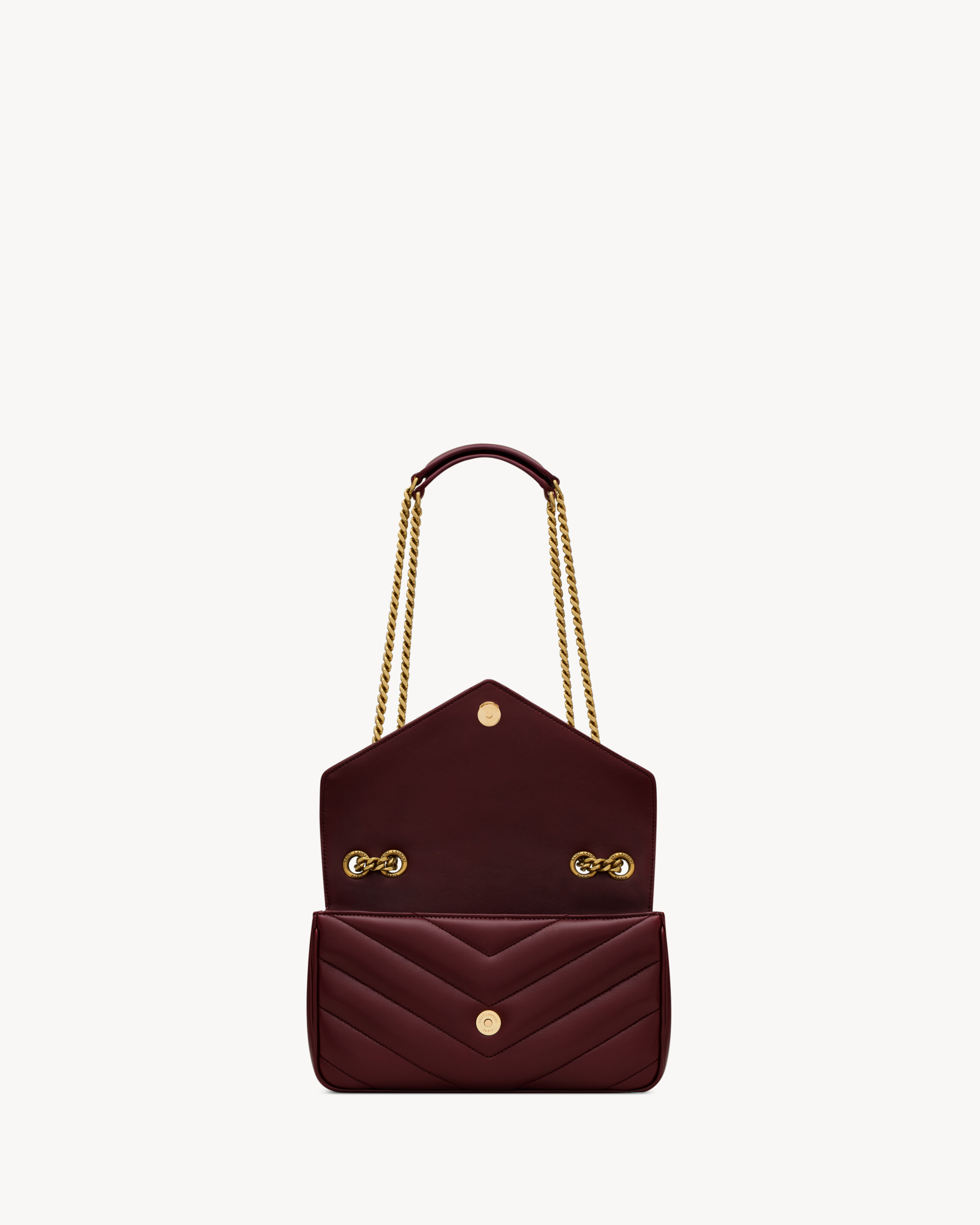 LOULOU SMALL IN MATELASSÉ LAMBSKIN - 4