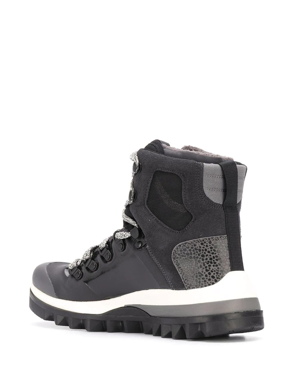 panelled ankle-length snow boots - 3