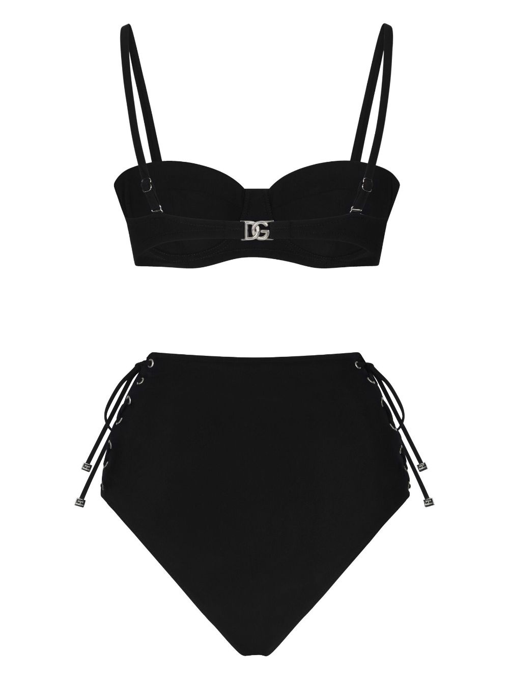 logo-lettering bikini set - 2