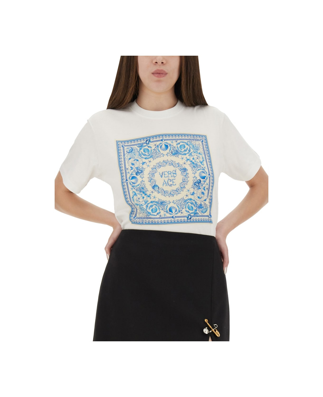 "underwater Baroque" T-shirt - 4