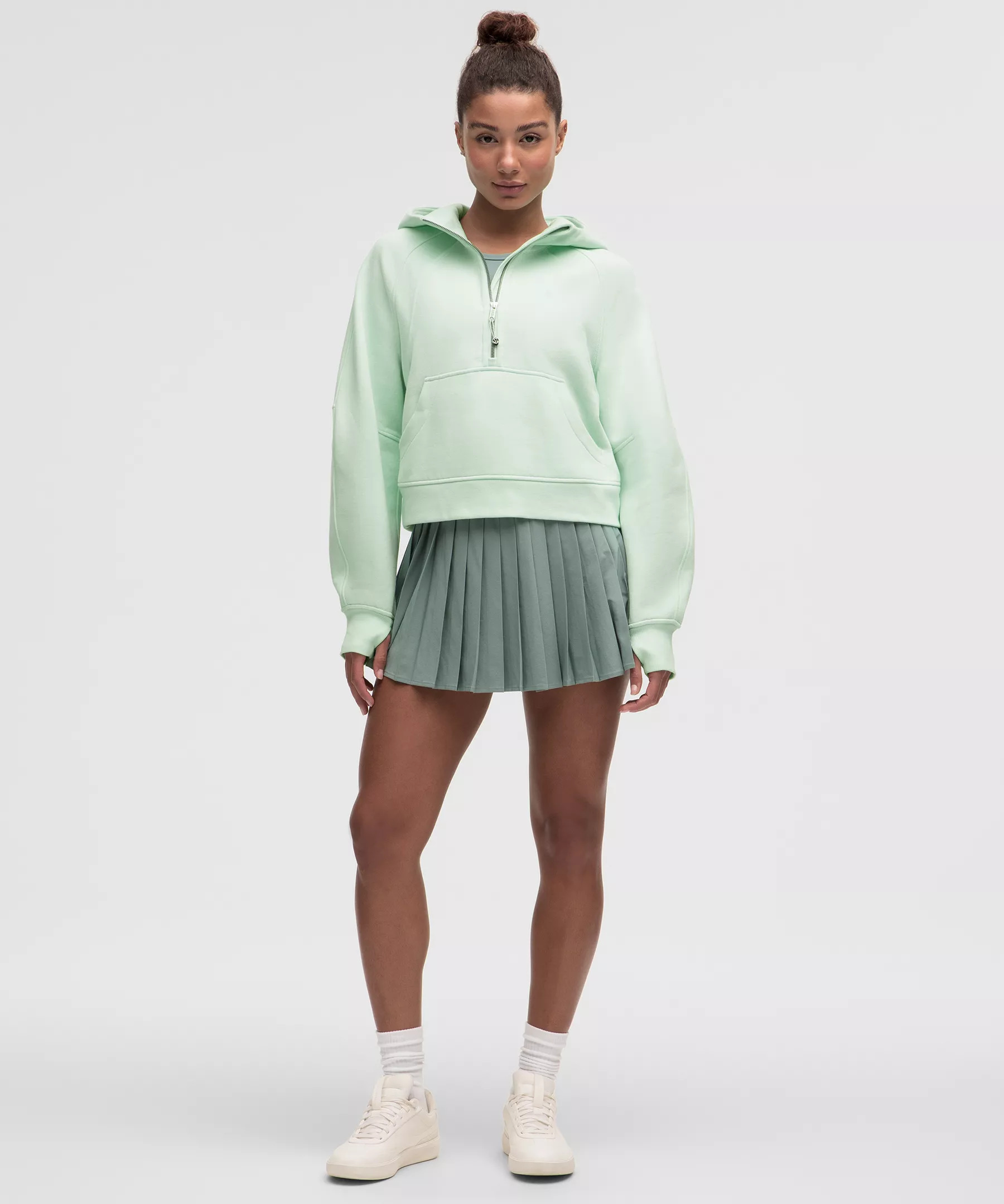 Scuba Oversized Half-Zip Hoodie - 2