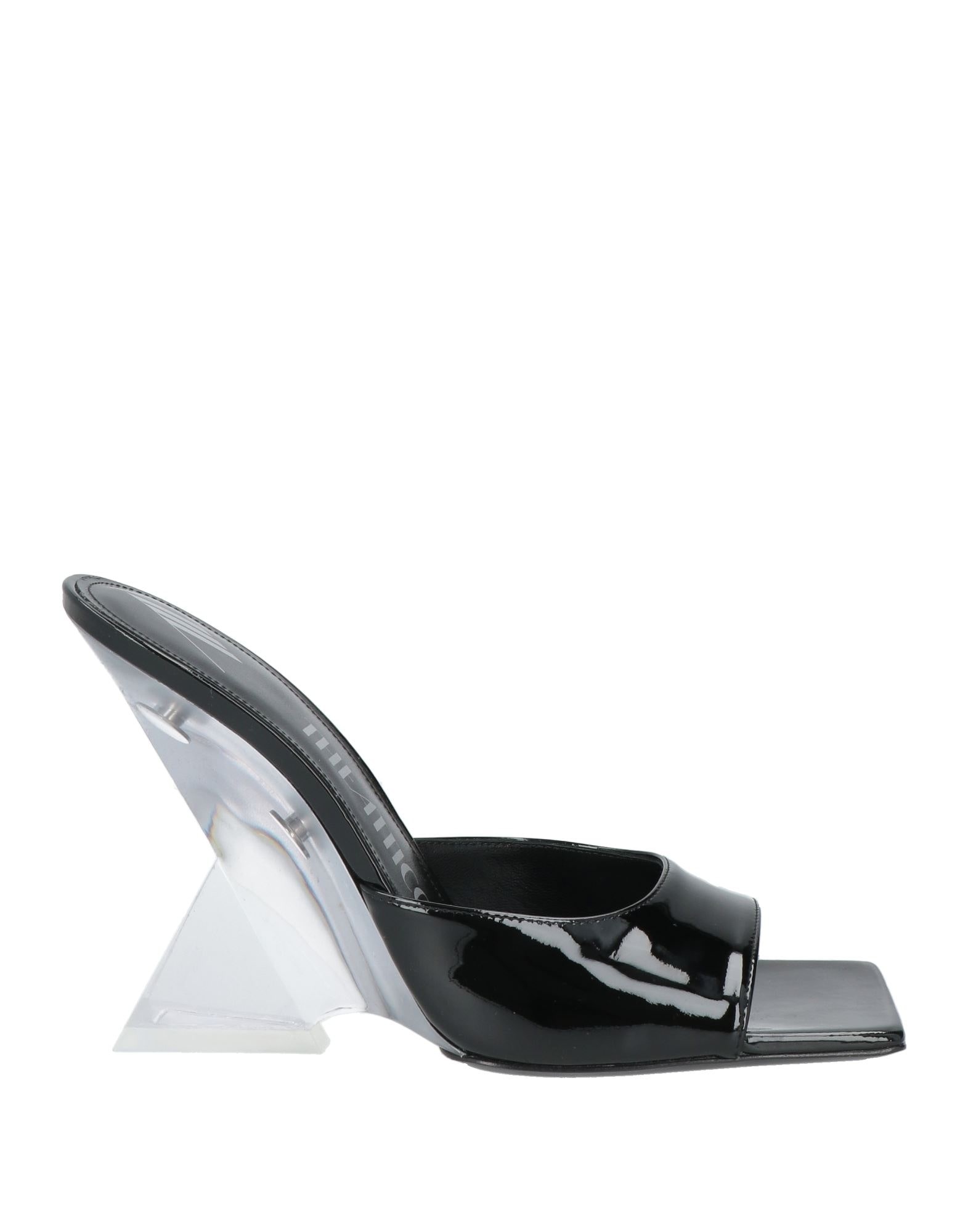 THE ATTICO Black Women's Sandals | yoox | REVERSIBLE