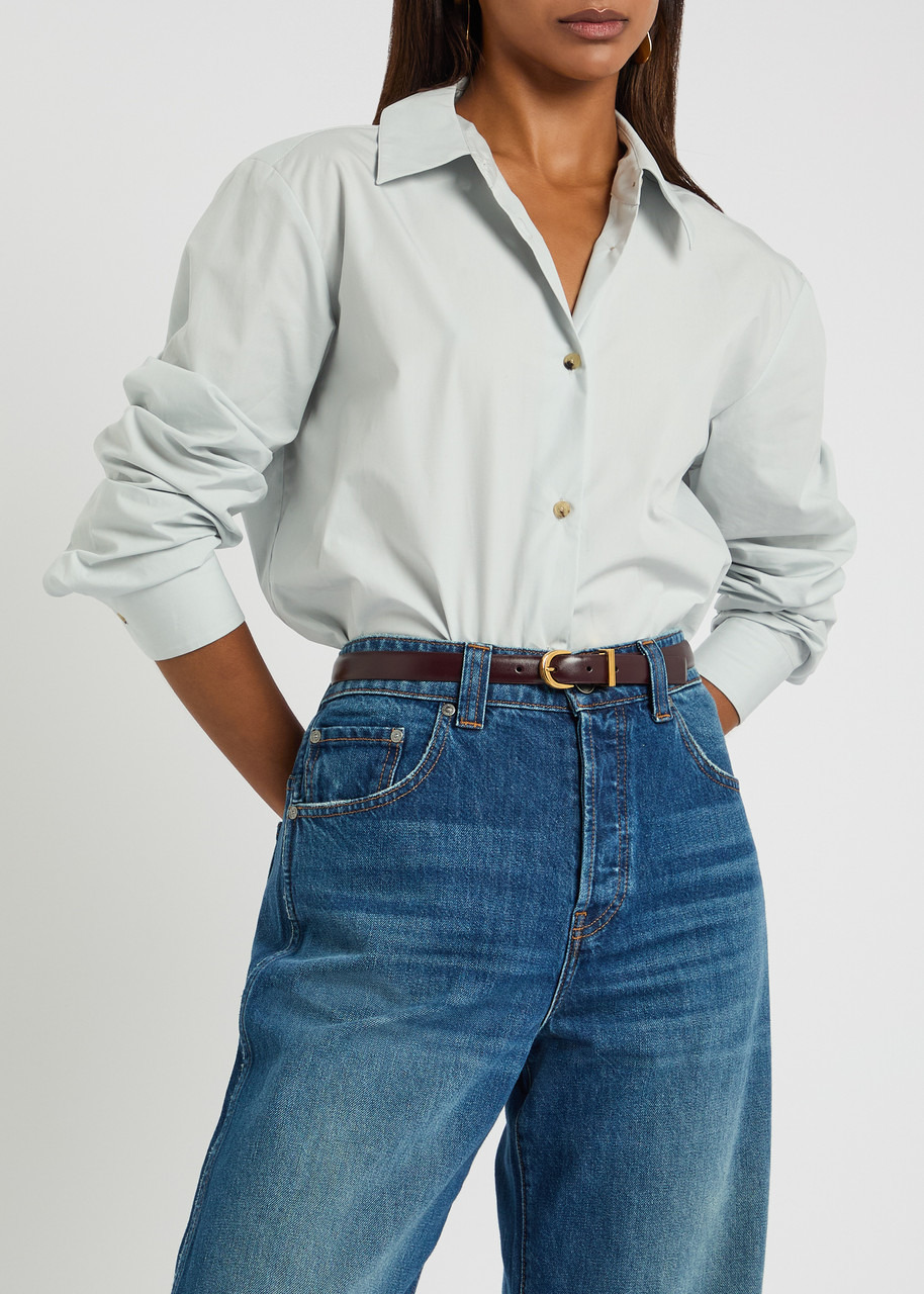 Khaite Luna Leather Belt - 2