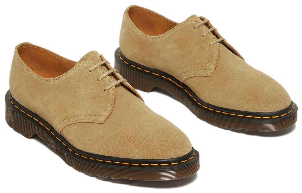 Dr. Martens 1461 Made in England 'Beige Buck Suede' 27651250 - 3