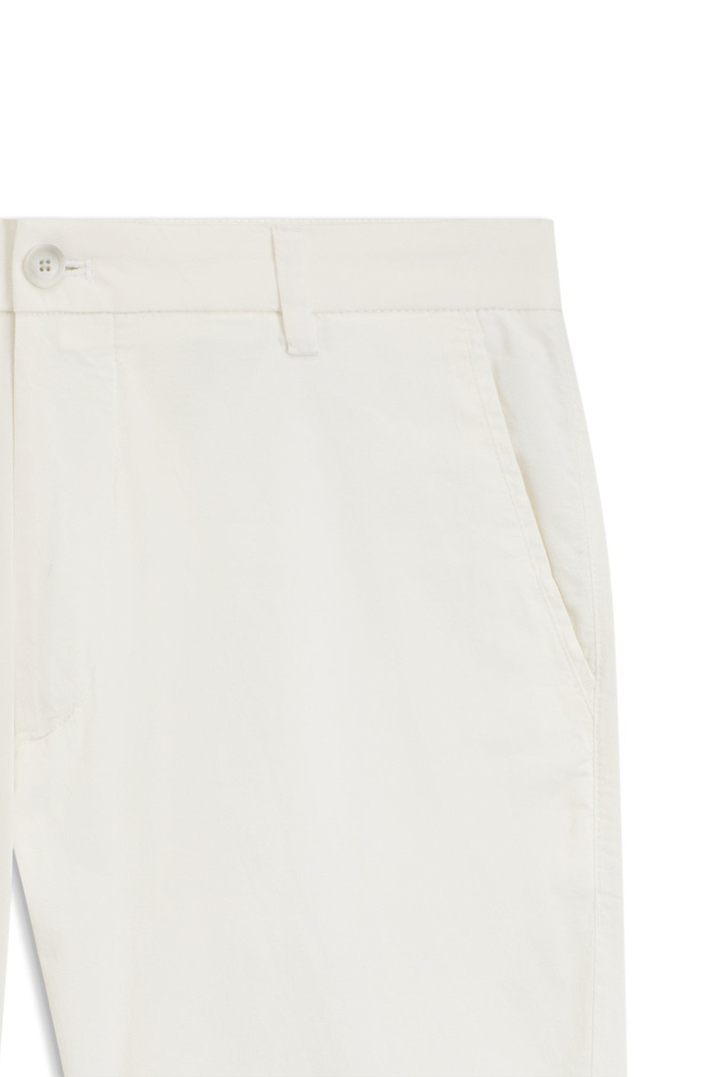 BOSS MODERN-FIT SHORTS IN STRETCH-COTTON TWILL outlook