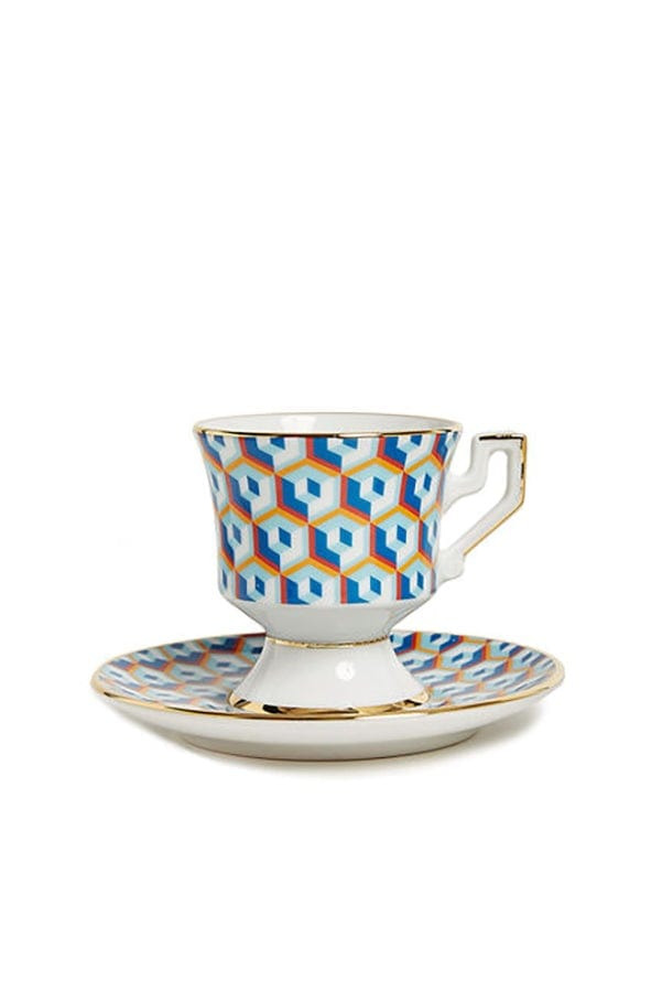 Espresso Cup Set Of 4 - Cubi Mix - 3