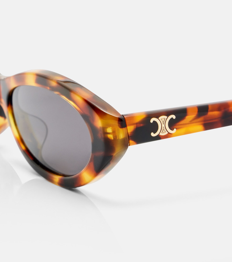 CELINE Triomphe oval sunglasses outlook