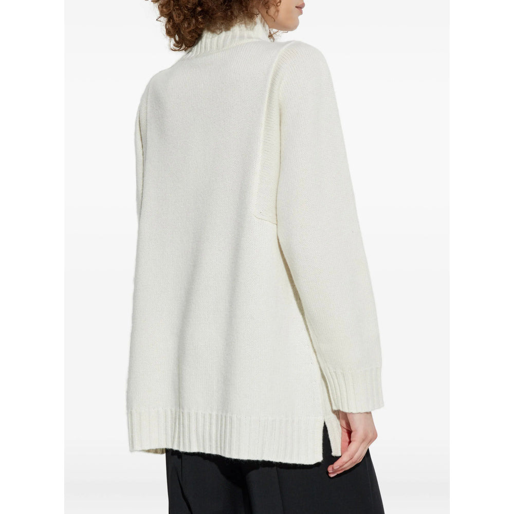 Max Mara White Knitwear - Jumpers Women - 2