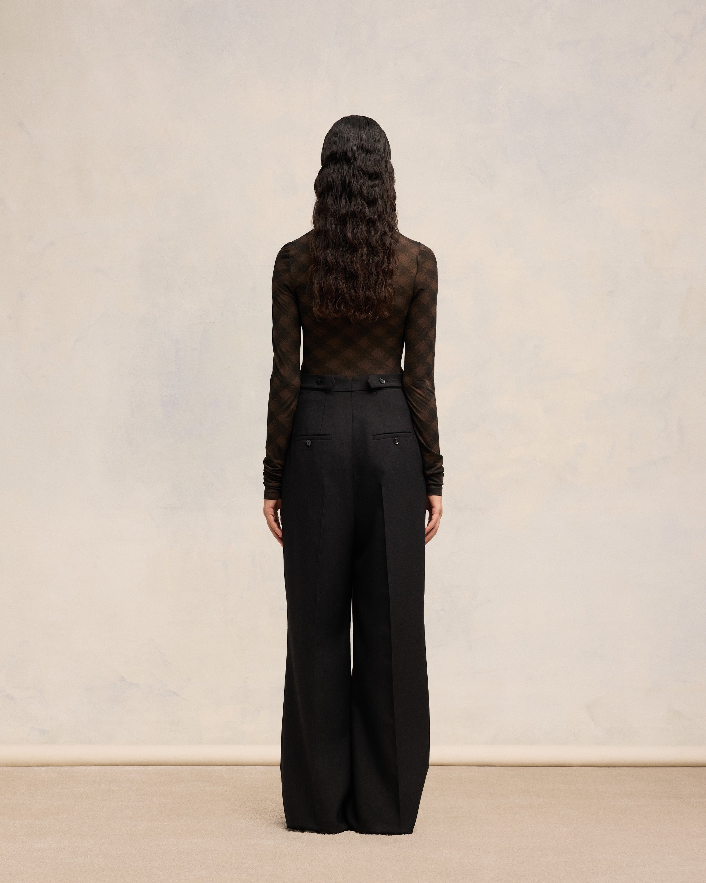 LONG SLEEVE FLUIDE TOP - 5