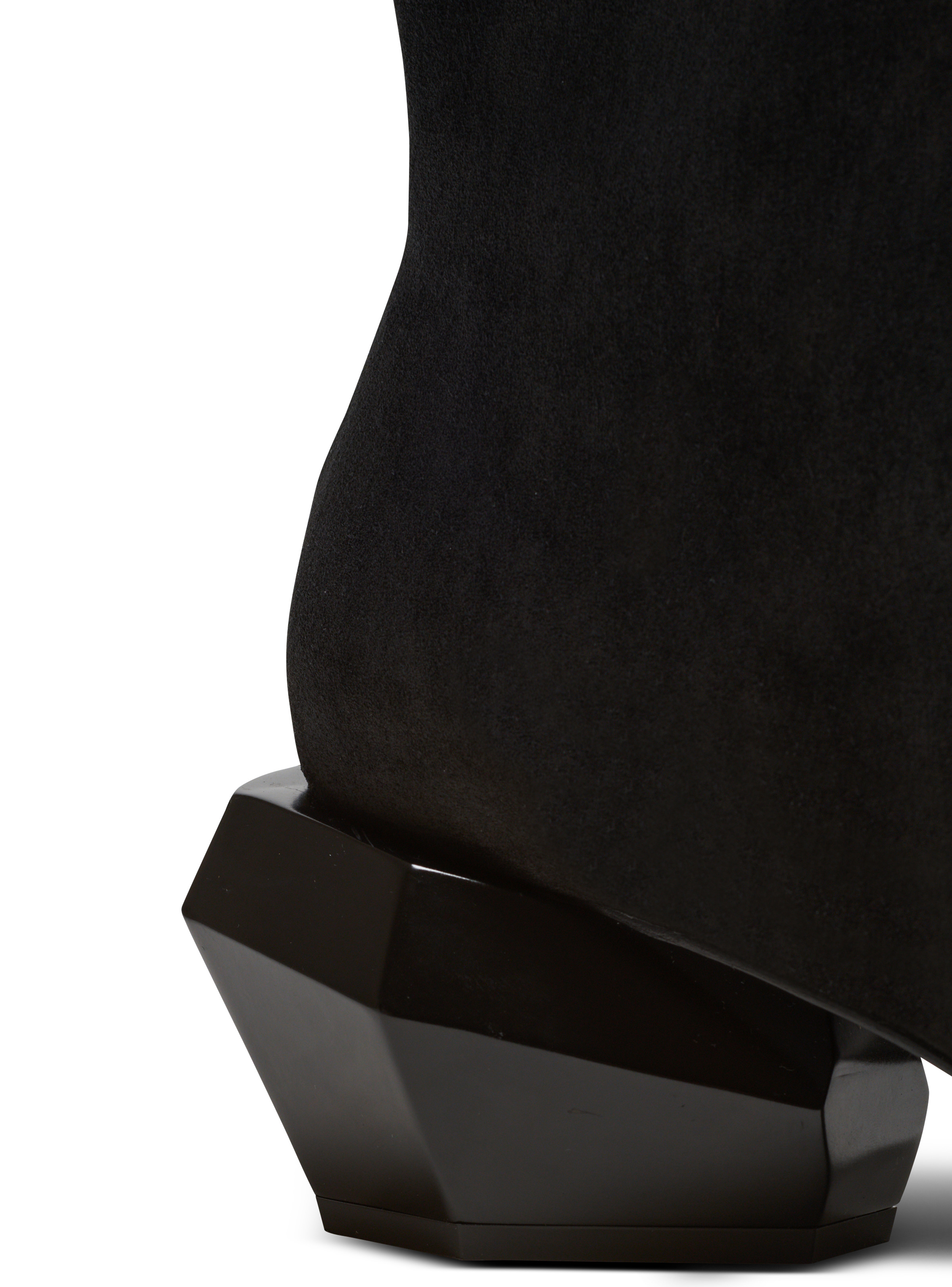 Billy suede ankle boots with diamond heel - 6